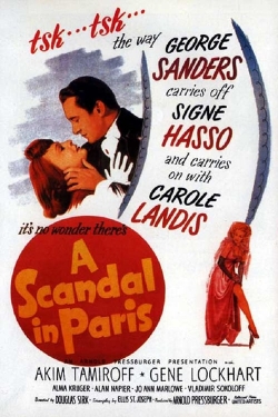 A Scandal in Paris free movies