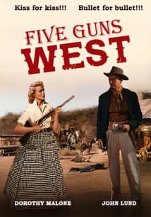 Five Guns West free movies