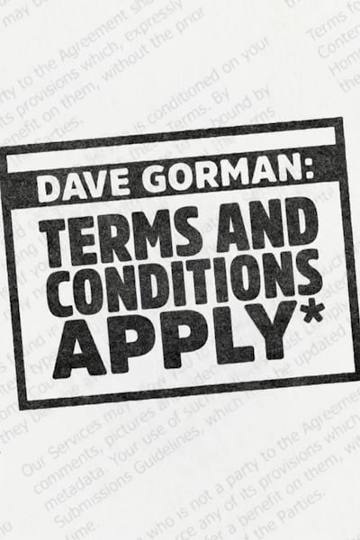 Dave Gorman: Terms and Conditions Apply free movies